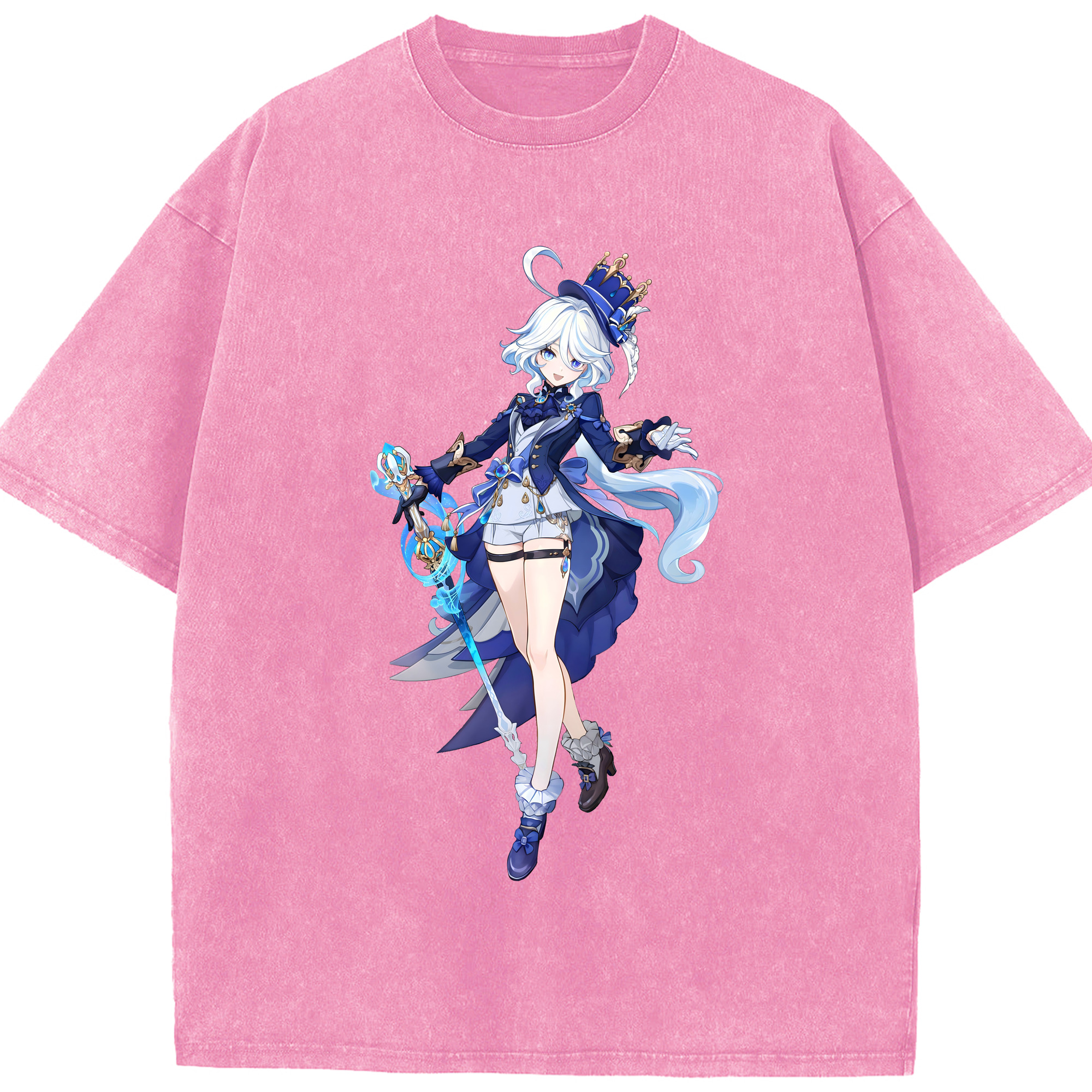 （画像用） ちいかわ ちいかわ Chii-kawa chiikawa 綿100% ヴィンテージ風 半袖Tシャツ（フロントプリント）